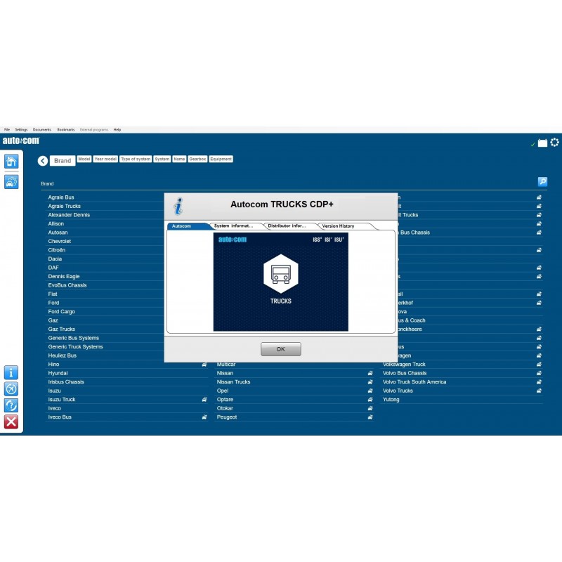 Autocom Trucks software - Diagnostic equipment