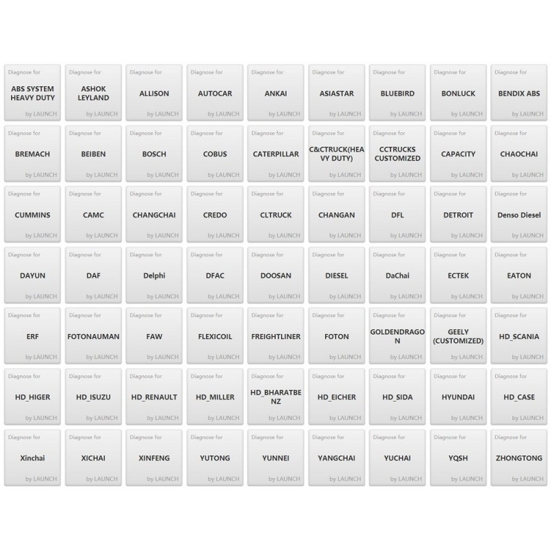 Launch X-431 HD Pack - Diagnostikos įranga