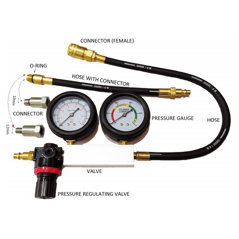 Cylinder leakage tester TU-21 - Workshop tools