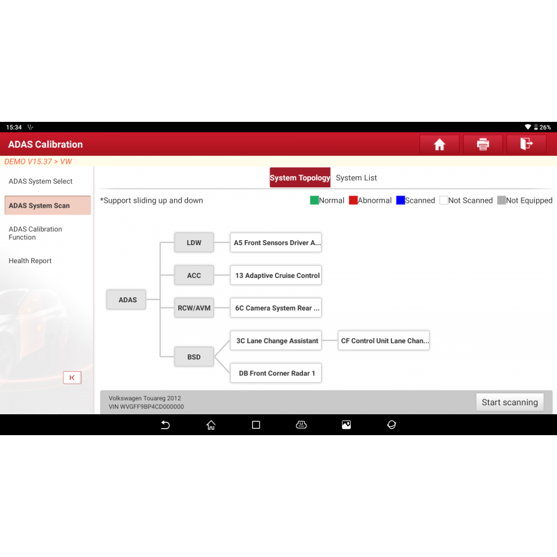 Launch X-431 Euro TAB III - Diagnostic equipment