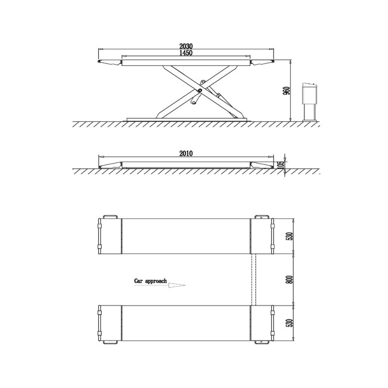 Launch TLT-330A - Garage equipment
