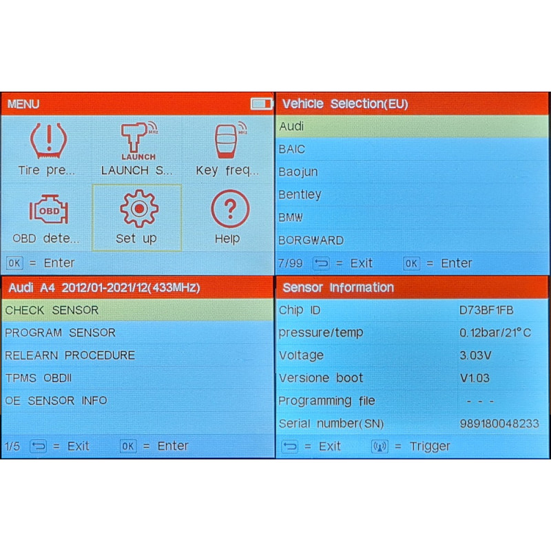 Launch CRT 511E - Diagnostic equipment