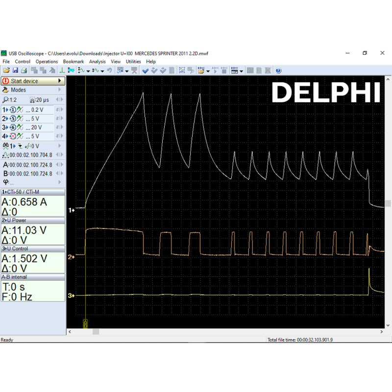 Injectorservice CTi-50 - Measuring equipment
