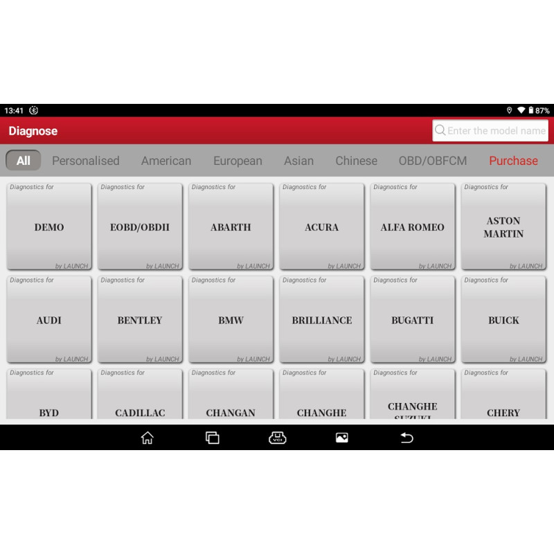 Launch CRP MOT IV - Diagnostic equipment