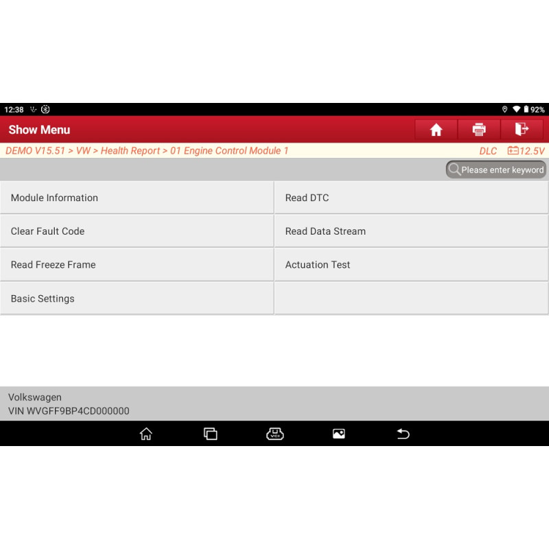 Launch CRP MOT IV - Diagnostic equipment