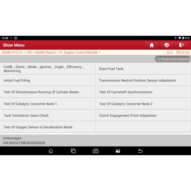 Launch CRP MOT IV - Diagnostic equipment