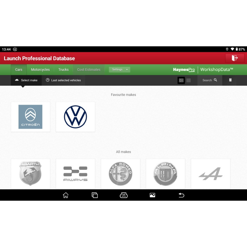 Launch CRP MOT IV - Diagnostic equipment