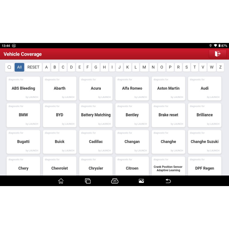 Launch CRP MOT IV - Diagnostic equipment