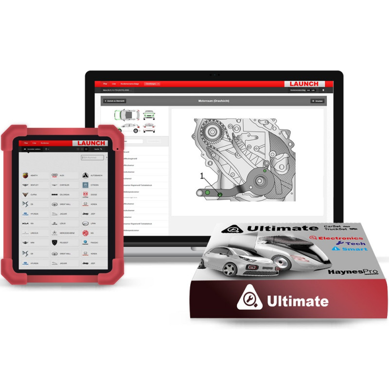 Launch TruckSet Database (HaynesPro) - Diagnostic equipment