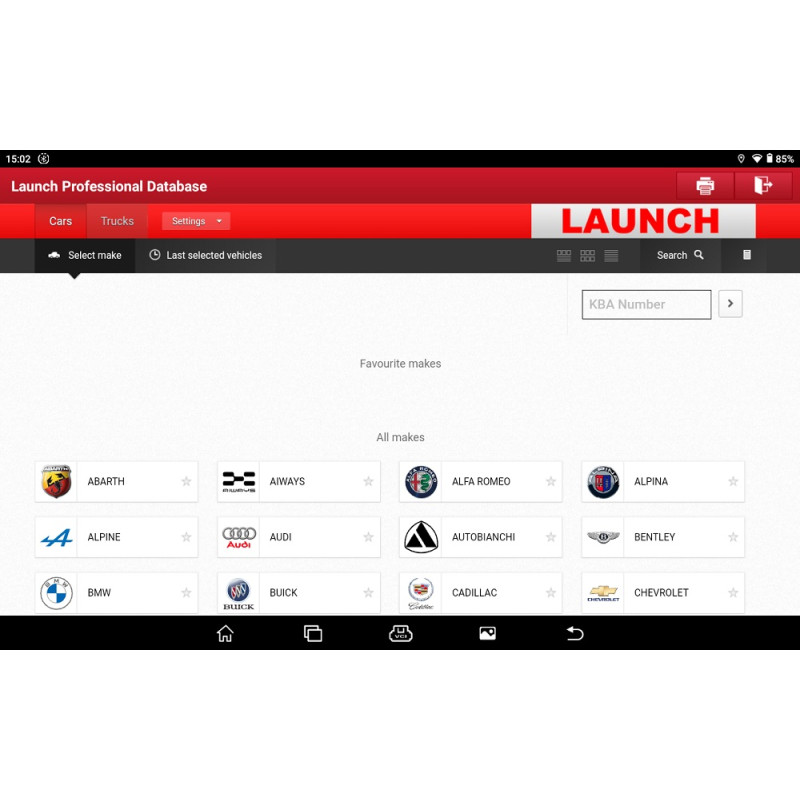 Launch CarSet Database (HaynesPro) - Diagnostic equipment