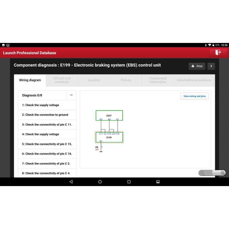 Launch TruckSet Database (HaynesPro) - Diagnostic equipment