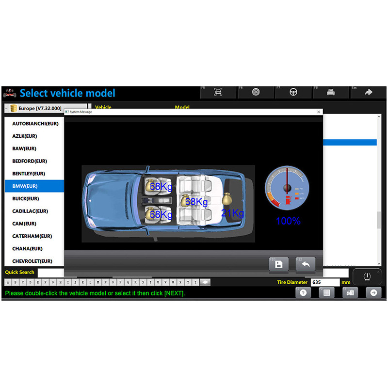 Launch X-861 PRO 3D - Garage equipment