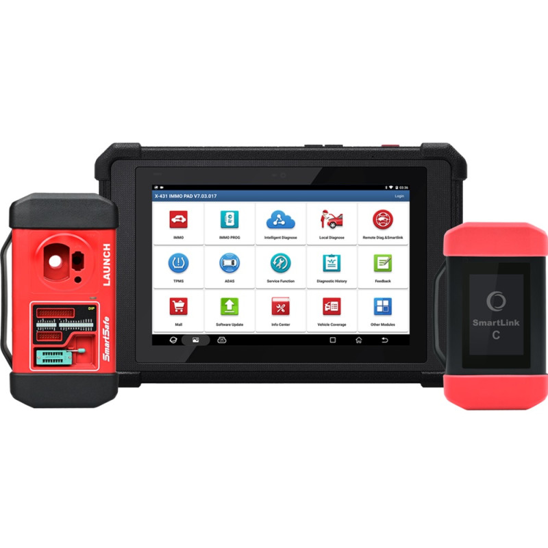 Launch X-431 Immo Pad - Diagnostikos įranga