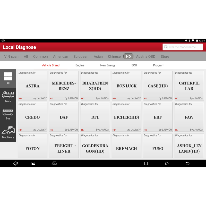 Launch X-431 HD Box 2.0 - Diagnostic equipment