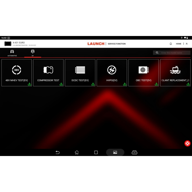 Launch X-431 EURO - Diagnostic equipment