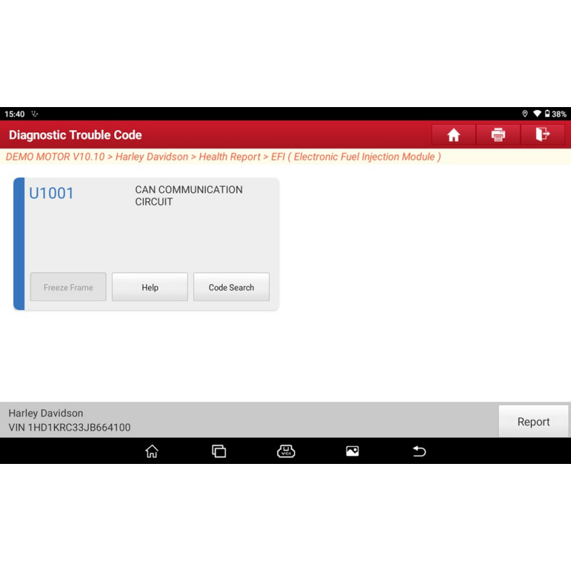 Launch CRP MOT IV - Motorcycle - Diagnostic equipment