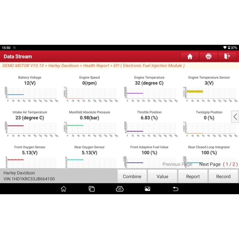 Launch CRP MOT IV - Motorcycle - Diagnostic equipment