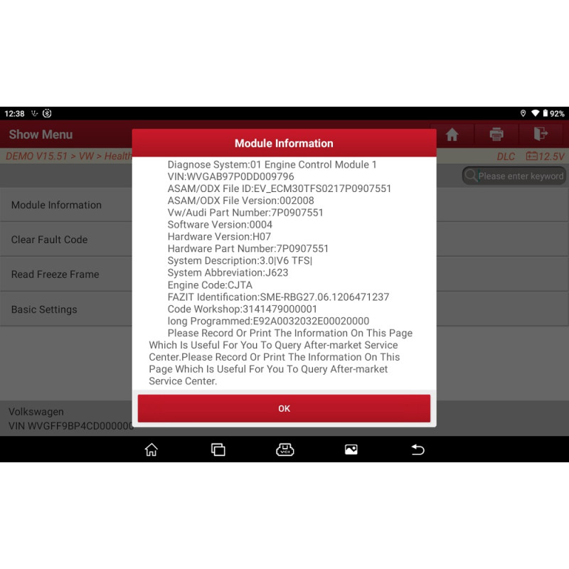 Launch CRP 919X BT - Diagnostic equipment