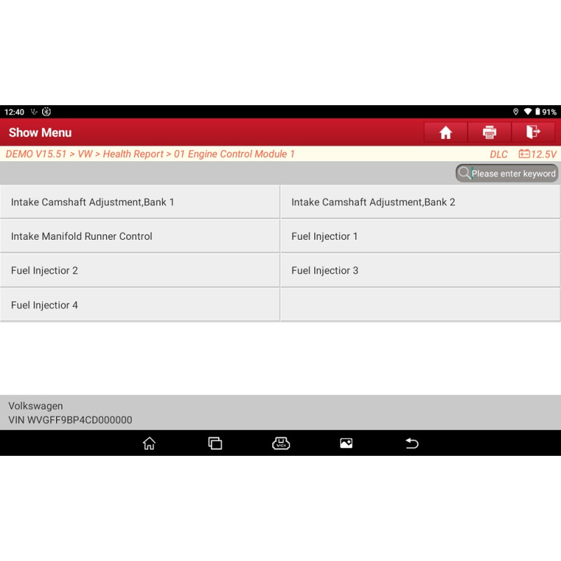 Launch CRP 919X BT - Diagnostic equipment