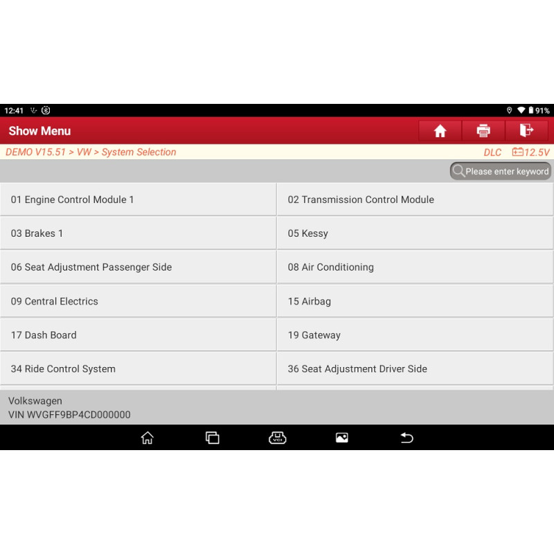Launch CRP 919X BT - Diagnostic equipment