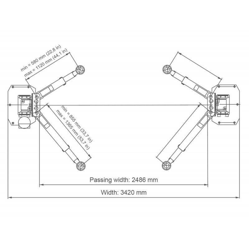 Launch TLT-235 SBA - Garage equipment