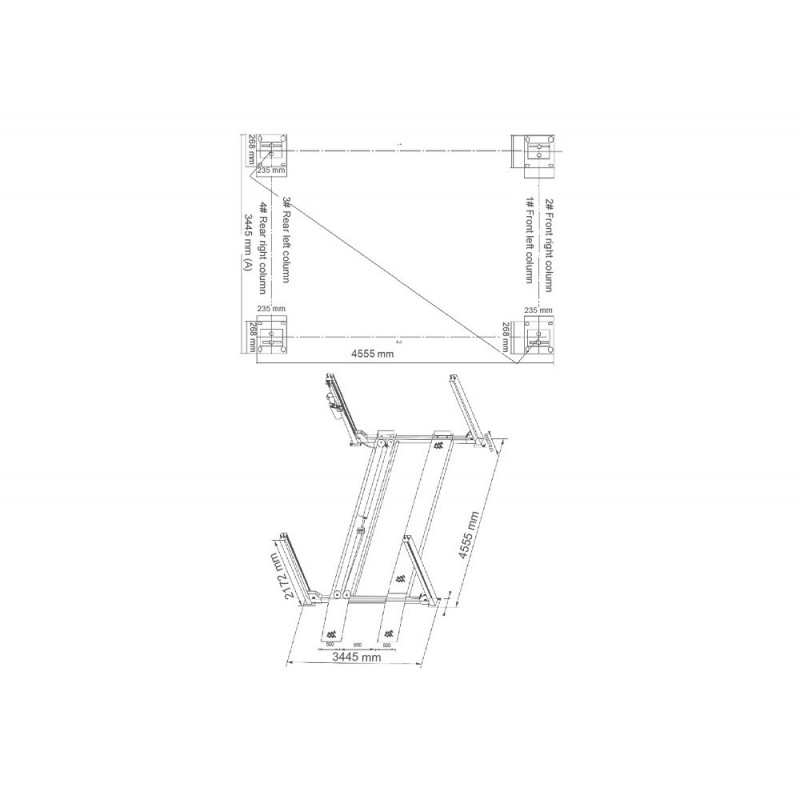 Launch TLT-440W - Garage equipment