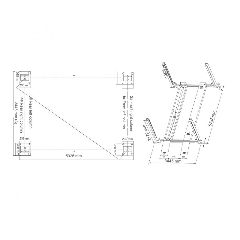 Launch TLT-455W - Garage equipment